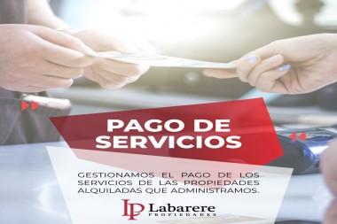 Pago de servicios. 